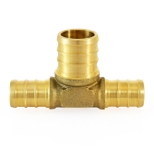 Everhot 1/2" PEX x 1/2" x 3/4" PEX Reducing Tee - Image 2