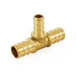 1/2" PEX x 1/2" x 3/8" PEX Reducing Tee