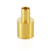 Everhot 1/2" PEX x 3/4" Copper Fitting Adapter - Image 3
