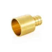 Everhot 5/8" PEX x 3/4" Copper Pipe Adapter - Image 2