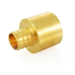 3/4" PEX x 1" Copper Pipe Adapter