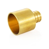 Everhot 3/4" PEX x 1" Copper Pipe Adapter - Image 2