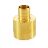 Everhot 3/4" PEX x 1" Copper Pipe Adapter - Image 3