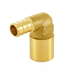 1/2" PEX x 3/4" Copper Fitting Elbow