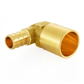 Everhot 1/2" PEX x 3/4" Copper Fitting Elbow - Image 3