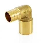 3/4" PEX x 3/4" Copper Fitting Elbow