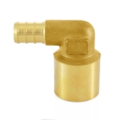 Everhot 1/2" PEX x 3/4" Copper Pipe Elbow - Image 2