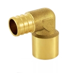 3/4" PEX x 3/4" Copper Pipe Elbow
