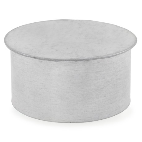 Juniper Industries 4" Galvanized Clean-Out Cap, 26 GA