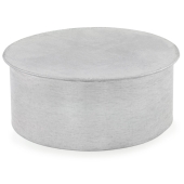 Juniper Industries 5" Galvanized Clean-Out Cap, 26 GA - Image 1