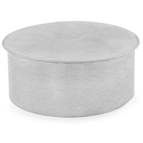 Juniper Industries 5" Galvanized Clean-Out Cap, 26 GA