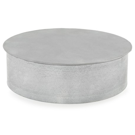 Juniper Industries 7" Galvanized Clean-Out Cap, 24 GA