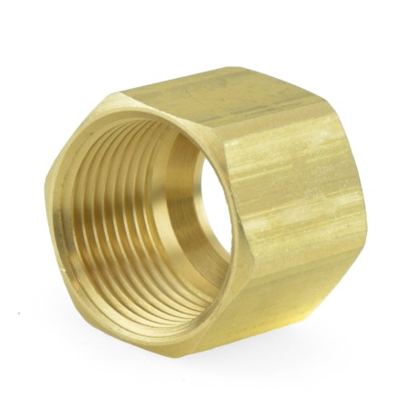 Everhot 1/2" OD Compression Brass Nut