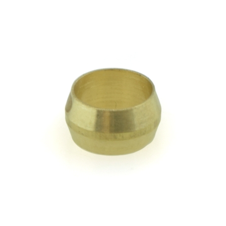Everhot 3/8" OD Brass Compression Sleeve, Lead-Free (Bag of 10)