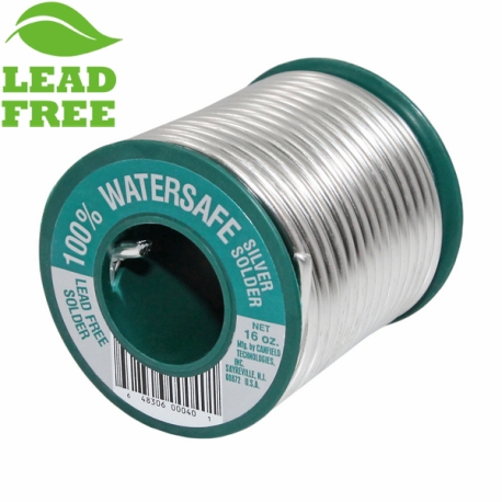 Canfield 100% Watersafe Lead-Free Solder, 1lb spool