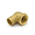 1/2" (C x FPT) Cast Brass Elbow, Lead-Free