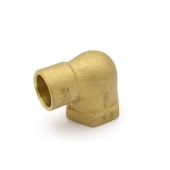 Matco-Norca 1/2" (C x FPT) Cast Brass Elbow, Lead-Free - Image 2