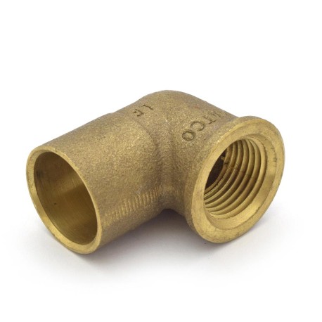 Matco-Norca 3/4" x 1/2" (C x FPT) Cast Brass Elbow, Lead-Free