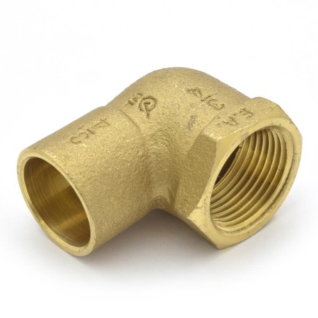 Matco-Norca 3/4" (C x FPT) Cast Brass Elbow, Lead-Free