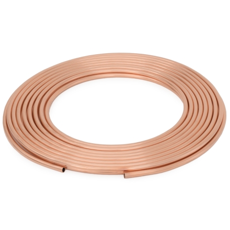 Mueller 3/8" OD (1/4" Nom.) x 60ft Soft Copper Coil Tubing, Type L