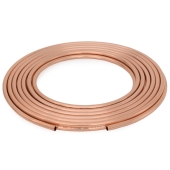 Mueller 1/2" OD x 50ft Refrigeration Copper Coil Tubing - Image 1