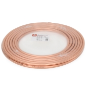 Mueller 1/2" OD x 50ft Refrigeration Copper Coil Tubing - Image 2