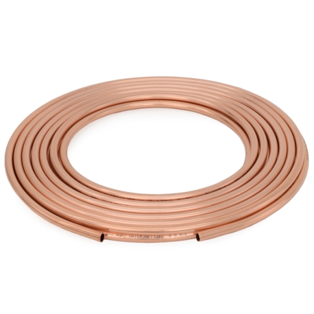 Mueller 1/2" OD x 50ft Refrigeration Copper Coil Tubing