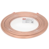 Mueller 3/8" OD x 50ft Refrigeration Copper Coil Tubing - Image 2