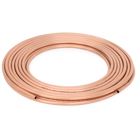 Mueller 3/8" OD x 50ft Refrigeration Copper Coil Tubing
