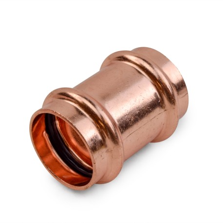 Everhot 1" Press Copper Slip Coupling, Imported