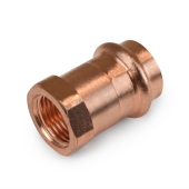 Everhot 3/4" Press Copper x 1/2" Female Threaded Adapter, Imported - Image 2