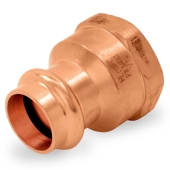 Everhot 3/4" Press Copper x 1" Female Threaded Adapter, Imported - Image 1