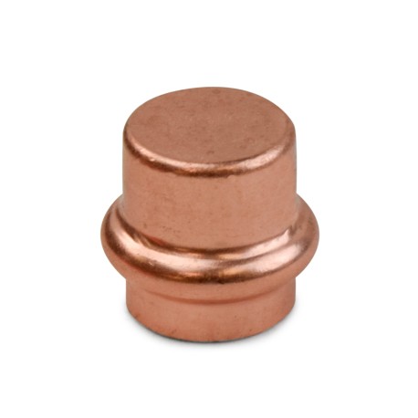 Everhot 1/2" Press Copper Cap, Imported