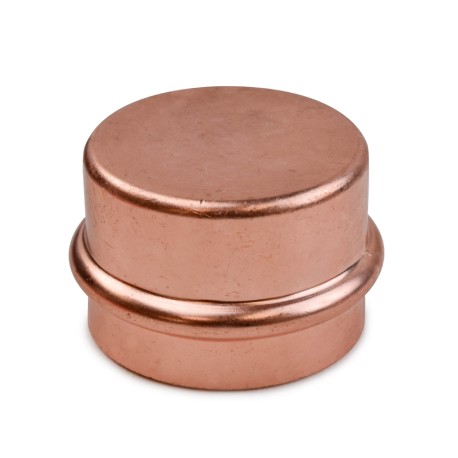 Everhot 2" Press Copper Cap, Imported