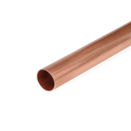 Mueller 1" x 3ft Straight Copper Pipe, Type M