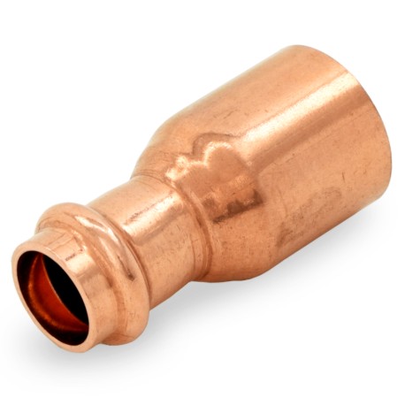 1" FTG x 1/2" Press Copper Reducer, Imported Everhot