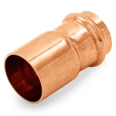 1-1/4" FTG x 1" Press Copper Reducer, Imported Everhot