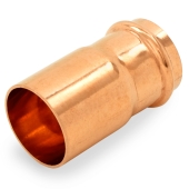 1-1/2" FTG x 1-1/4" Press Copper Reducer, Imported Everhot