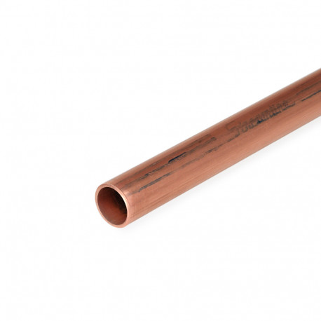 1/2" x 1ft Straight Copper Pipe, Type L Mueller