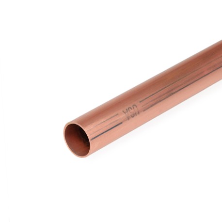 3/4" x 1ft Straight Copper Pipe, Type L Mueller