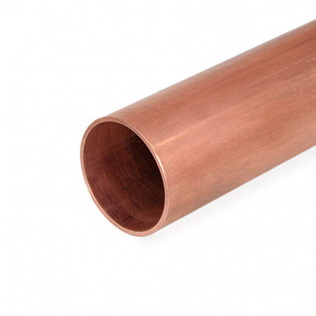 2" x 4ft Straight Copper Pipe, Type M Mueller