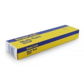 BrassCraft 1/2" Sweat x 3/8" OD Compr. Angle Stop Valve (Multi-Turn) w/ 5" extension and escutcheon, Lead-Free - Image 3