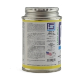 Spears 4 oz (1/4 pint) EverTUFF 1-Step CPVC CTS Cement w/ Dauber, Med Body, Fast Set, Yellow - Image 2