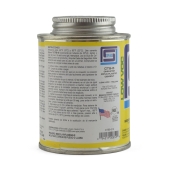 Spears 8 oz (1/2 pint) EverTUFF 1-Step CPVC CTS Cement w/ Dauber, Med Body, Fast Set, Yellow - Image 2