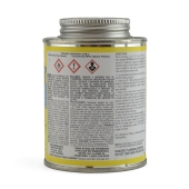 Spears 8 oz (1/2 pint) EverTUFF 1-Step CPVC CTS Cement w/ Dauber, Med Body, Fast Set, Yellow - Image 3