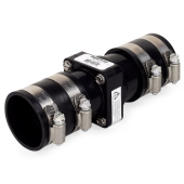 Liberty Pumps 1-1/2" Slip Check Valve with Hose Clamps, Economy style - Image 2