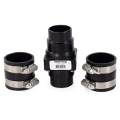 Liberty Pumps 1-1/2" Slip Check Valve with Hose Clamps, Economy style - Image 3