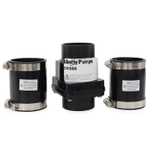 Liberty Pumps 2" Slip Check Valve with Hose Clamps, Economy style - Image 2