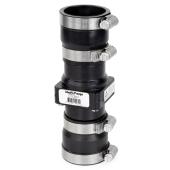 Liberty Pumps 1-1/4" or 1-1/2" Combo Slip Check Valve with Hose Clamps, Economy style - Image 1