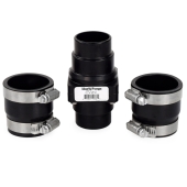 Liberty Pumps 1-1/4" or 1-1/2" Combo Slip Check Valve with Hose Clamps, Economy style - Image 3